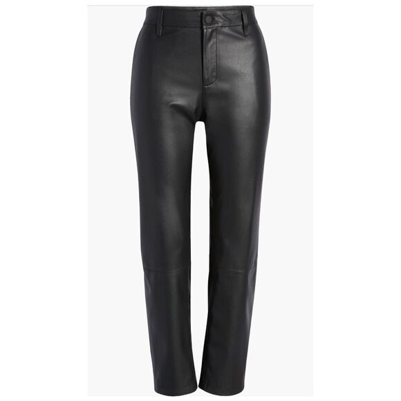 AG Caden Crop Faux Leather Pants-NWT - Picture 3 of 6